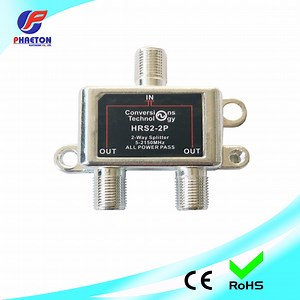 [Hot Item] 2 Way TV Splitter CATV Splitter Satellite Splitter 5~2150MHz