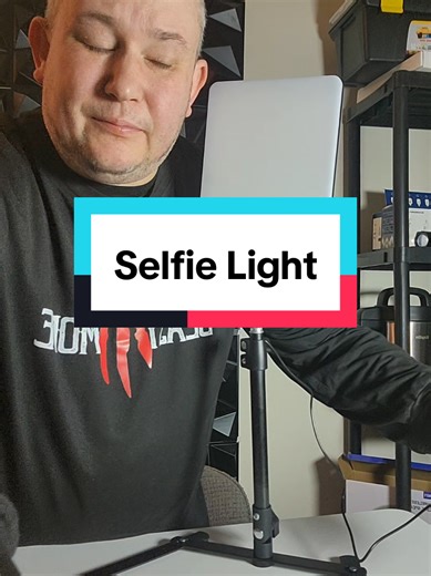 Dimmable Adjustable Selfie light and stand. #tiktokmademebuyit #videolighting #light #selfielight