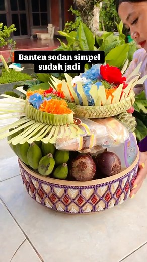 159K views · 6K reactions | Tutorial metanding banten sodan 5 menit jadi❤️ #reel#viral#fyp#cahyabalikerajinan#bantensodaviral#bantenbali#bantengebogan#bantenpraktis#bokorpayet#bokorviral#tipsmetandingsoda# | Cahya Bali Kerajinan | Facebook