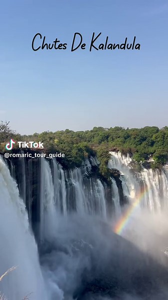 Explorez les Chutes de Kalandula en Angola