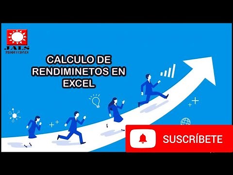 Como calcular RENDIMIENTOS de inversion en Excel