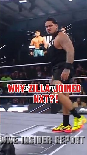 Zilla Fatu Is Finally in WWE! Here’s Why He Debuted on NXT #wwe #wrestling #shorts