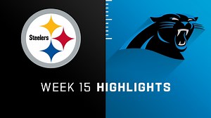 Steelers vs. Panthers highlights | Week 15