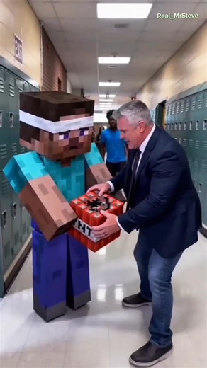 Teacher Went Too Far with Steve😡 (Minecraft IRL)