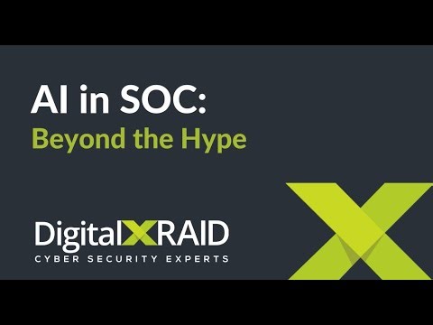 AI in SOC (Get Beyond the Hype to Learn Why AI is Revolutionising SOC Protection)