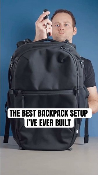 The BEST ONE-BAG Travel Backpack I’ve Ever Built! #travel #onebag #backpack #edc