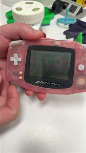 Why does the Gameboy Advance do this?