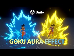 Unity VFX Tutorial - Goku aura effect