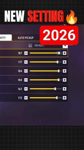 New Sensitivity Setting 🔥 | Free Fire Sensitivity Setting