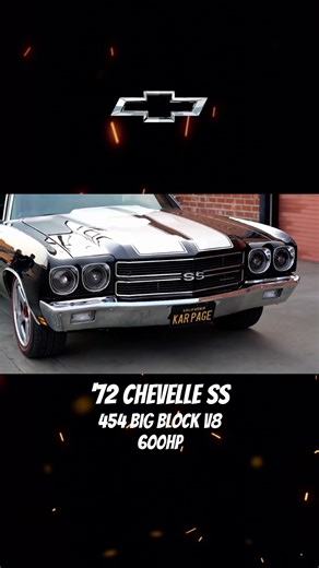 Chevy Chevelle SS Racing Car #ride #automobile #fast #sportscar #musclecar #chevy #chevelle #racing
