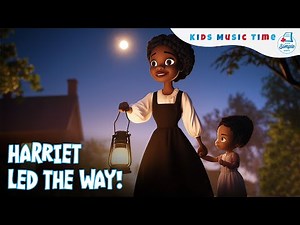 Harriet Tubman | Kids Song About the Underground Railroad! | Social Studies Lesson