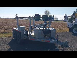 Unit 0889 - 2022 Larson LCT-7500 Cable Trailer