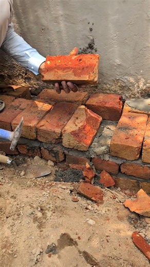 🧱 Stop Breaking Bricks! Use This Smart Trick 🔥#shorts #smarttricks