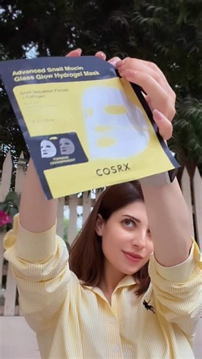 Hina Ashraf on Instagram: "Hydrated. Plump. Glowing 💛 The COSRX Snail Mucin line is everything my skin was missing 🤍 Zoom into my before/after—you’ll see the difference! Shop via my Linktree: “Available at StyleKorean” @stylekorean_global @stylekorean_influencers @cosrx_korea @cosrx @stylekorean_hola @stylekorean_mena @moida.official @stylekorean_europe #stylekoreanamb #stylekoreanamb_cosrxnov #SnailMucin #SnailTrio #SnailHydrogelMask"