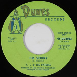 C. L. & The Pictures - I'm Sorry