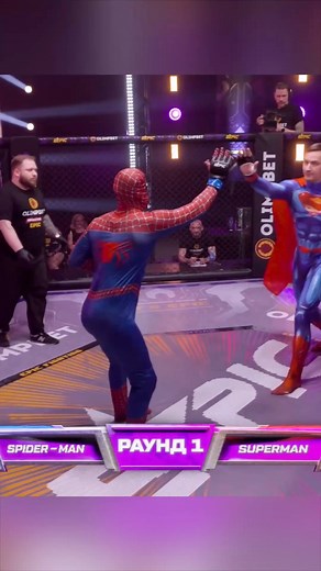😂 Spider-Man versus. Superman in MMA fight [Epic.Fighting/YT] | Red Corner MMA
