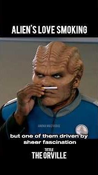 Alien's First Cigarette Experience