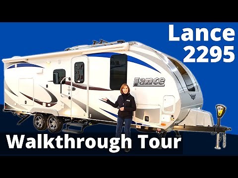 It Has a Fireplace? The Lance 2295 Travel Trailer (2020 model)