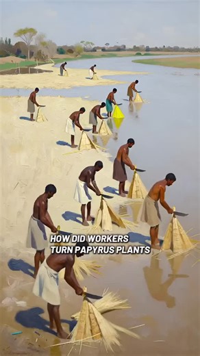 Ancient Egypt Papyrus, plants turned to paper #ancienthistory #ancienttechnology #ancientegypt #egypt #history | Story Unlost
