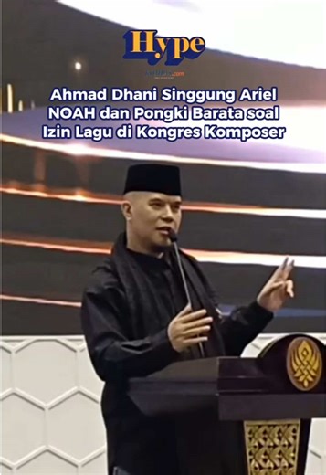 Musisi Ahmad Dhani membahas soal perizinan lagu dalam Kongres Nasional Komposer Seluruh Indonesia yang digelar di Plaza Insan Berprestasi, Gedung Kemendikbud, Jakarta Pusat, Rabu (4/3/2026). Dalam kesempatan itu, Dhani menyinggung nama Ariel NOAH dan Pongki Barata yang disebutnya memperbolehkan karya mereka dinyanyikan tanpa izin terlebih dahulu. Selengkapnya tonton di video berikut ini! Penulis dan Videografer: Revi C. Rantung Editor: Tri Susanto Setiawan Kreatif: Adinda Dwi Putri Produser: Yun