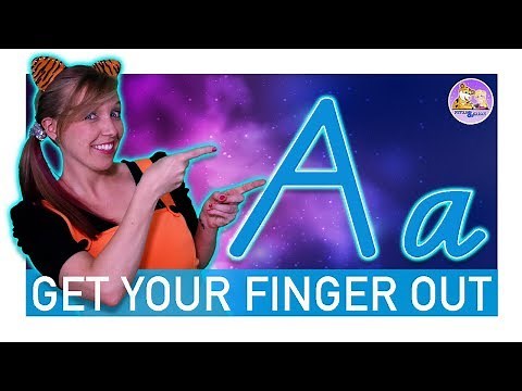 Learn the alphabet | Letter A | How to write | Modern Cursive | Pevan and Sarah