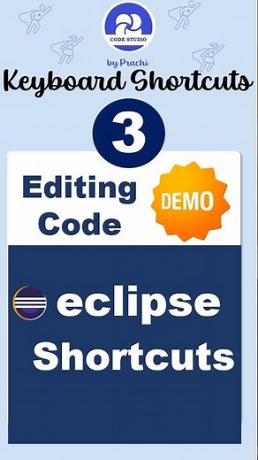 Eclipse Keyboard shortcuts #eclipse #keyboardshortcuts