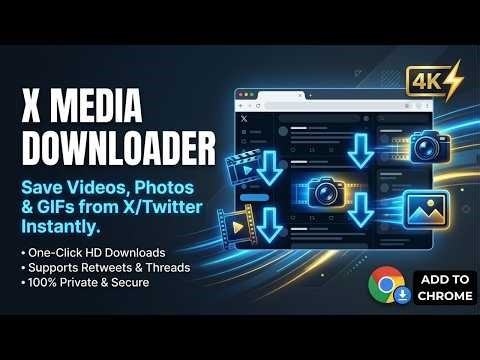 X Media Chrome Extension