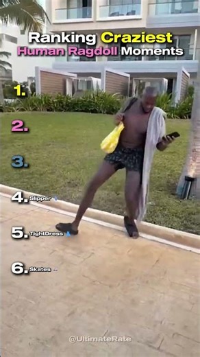 Ranking Craziest Human Ragdoll Moments