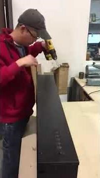 How to remove the glass on 50" fireplace