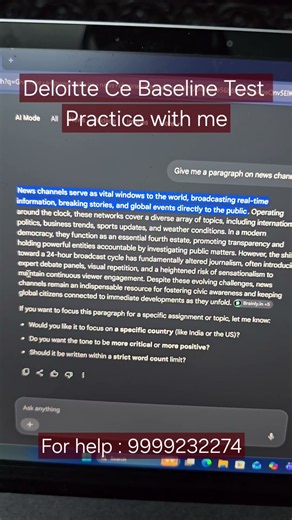 Deloitte Versant Practice To Increase Your Fluency