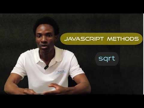 Javascript / methods - sqrt()