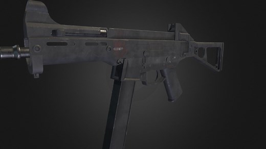HK UMP-45 - Download Free 3D model by Ecler