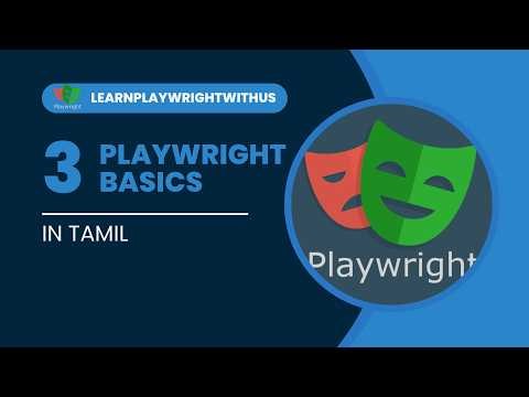 🚀 Playwright Tutorial in Tamil – Part 3 | UI Mode, Debug Mode & VS Code Plugin Setupplaywright 3