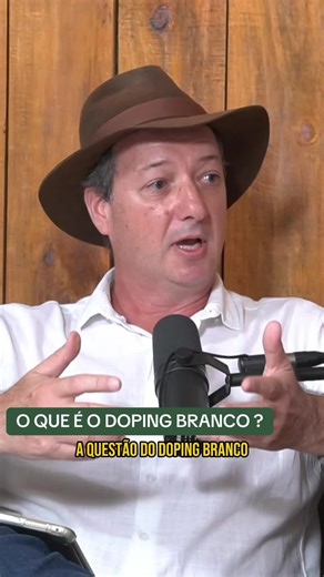 O que é o doping branco ? Esse é um trecho do nosso episódio #171 com o Maurício Camera e o Fernando Solera, o tema foi antidopagem na equinocultura. Para ver o episódio completo, acesse o nosso canal no YouTube ou escute nas principais plataformas de áudio. Você também pode assistir no @Canal Rural e @Canal do Criador 🤠 #cavalo #mangalarga_marchador #mangalargamarchador #horse