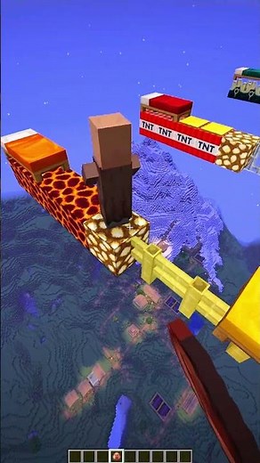 MINECRAFT : VILLAGER CHOICE 🤯💀 WAIT FOR IT(NOT CUTE ANYMORE)#minecraft #shorts