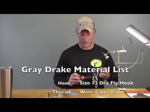 Dry Fly - Gray Drake Spinner