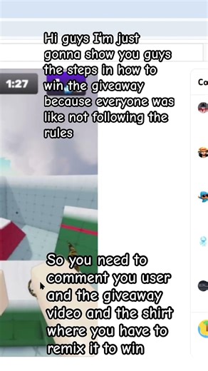 Make sure to do the steps