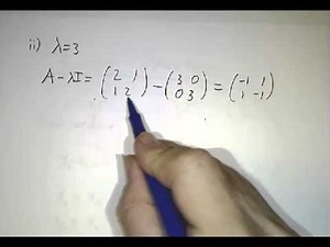 Finding Eigenvectors