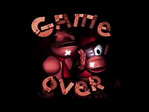 Donkey Kong Country: Game Over but it's even creepier