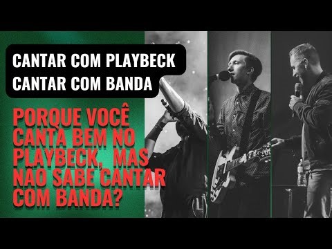 Playback vs Banda: O erro que todo cantor iniciante comete.