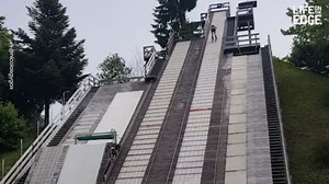 Insane Skiing Tricks With Water Landings