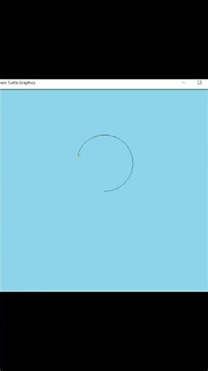 🐦 Amazing Bird Drawing with Python Turtle #amazing #turtlegraphics #programming #viralshorts #pytho