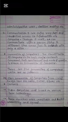 class11 Computer science chapter 1 notes.#class11computerscience #computersciencepaper #neb
