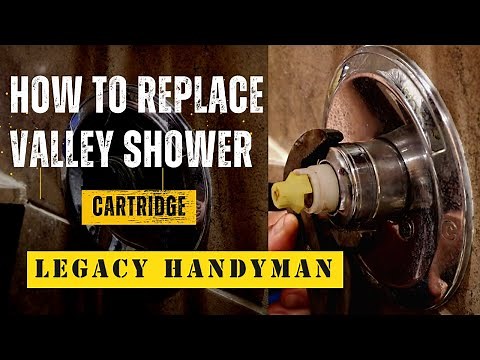 Valley shower cartridge replacement | How to