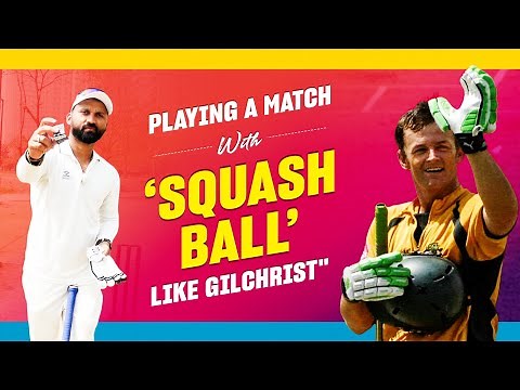 How Squash Ball can enhance batting like Adam Gilchrist | Cricket Coaching #cricket #gilchrist
