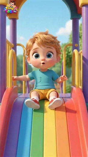 Slide and Play! Wee Wee Wee! 🌈🛝#gameplay