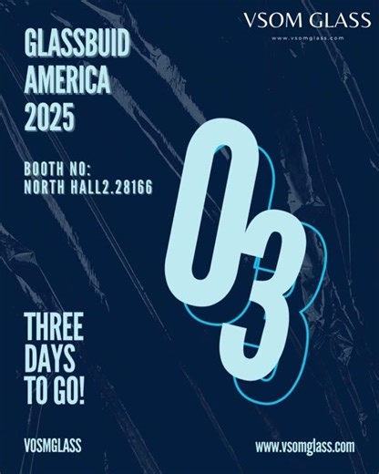 ✨【GLASSBUILD AMERICA 2025 – Countdown: 3 Days】✨