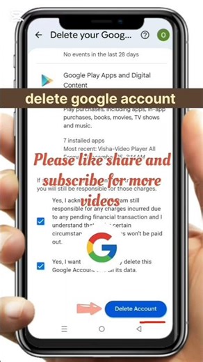 How to Delete Google Account | 10 Simple Steps Tutorial | InfoTech Iqrar
