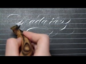 Writing Madarasz's Signature Ornamental Penmanship
