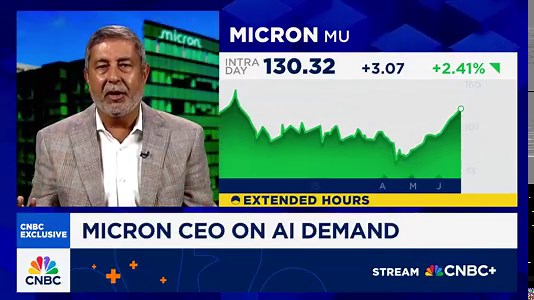 Micron CEO: AI is driving growth from data centers to edge